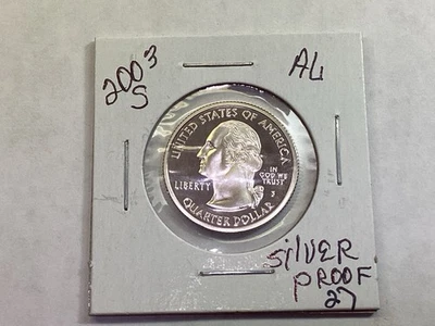 2003 S Washington Silver Proof State Quarter 082525 72tk - Image 1 of 4