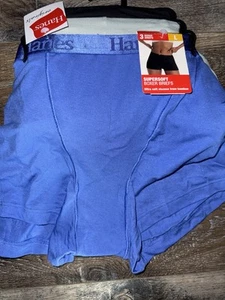 Hanes Originals 3-Pair Womens Boxer Brief Underwear Panties Bamboo Viscose ~ L/7 - Picture 1 of 4