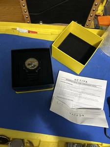 Invicta Activa Dual-Time, mit Box. & Papieren, kleiner Riss im Kristall  - Bild 1 von 9