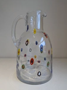 Leonardo Millefiori Glass Pitcher / Jug - 2 Litres - Picture 1 of 7