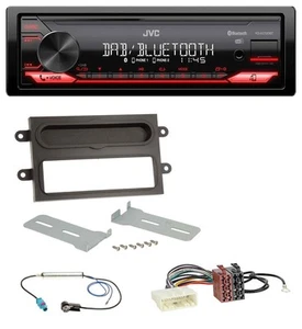 JVC DAB MP3 Bluetooth USB Autoradio für Renault Twingo ab 2015 Soft Touch Grau s - Bild 1 von 8
