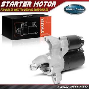Starter Motor for Audi A5 Quattro 2008 Q5 2009-2012 S5 2008-2009 10T 1.4kW CW