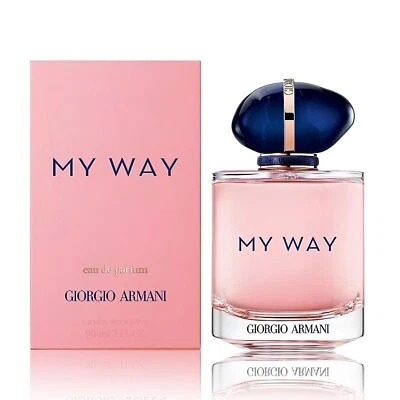 WIE IM BILD GEZEIGT My way by giorgio armani EDP für Frauen 3 fl oz/90ml neu in Box