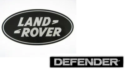 LAND ROVER DEFENDER 90 / 110 / 130 HOOD AND REAR BODY DECAL SET OF TWO - Image 1 of 4