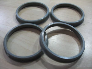 Juego de (4) anillos centrales de cubo anillos centrados 65,1 mm a 74,0 mm #M101KC - Imagen 1 de 2