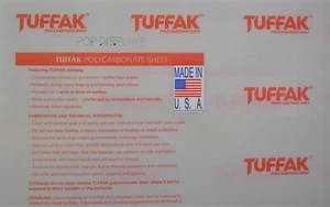 Snow-Way Blade Replacement Skin Choose A Size Polycarbonate - Picture 1 of 1