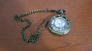 RELOJ DE BOLSILLO SteamPunk accesorio de Halloween - Imagen 1 de 1