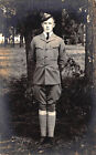 U.S. Army In Vintage Uniform Real Photo Rppc Postcard