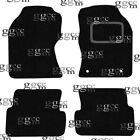 Fits Ford Focus Mk1 1999 To 2005 Tailored Black Carpet Car Floor Mats. (2 Clips)