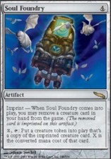 MTG-1x-Moderate Play, English-Soul Foundry-Mirrodin