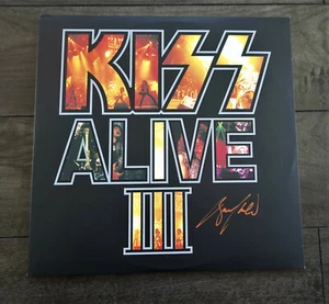 Bruce Kulick Signed Alive III Vinyl LP Autograph in Orange Album KISS - Picture 1 of 4