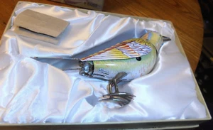 NEU - GERMANY WELBY BLECH SAMMLERSTÜCK KLASSIKER AUFZIEH SINGVOGEL #E065 - Bild 1 von 7