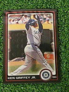 KEN GRIFFEY JR 2010 BOWMAN CHROME #155 SEATTLE MARINERS - Picture 1 of 2