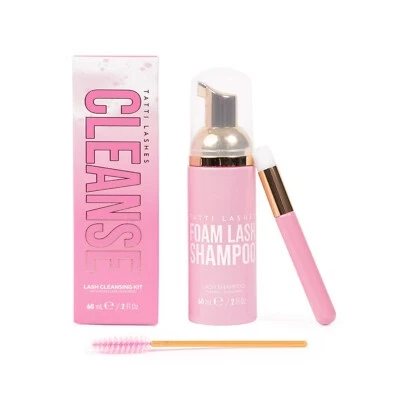 Tatti Lashes 60ml Wimpernreinigungsset - Extension Cleanser Wimpernshampoo Set