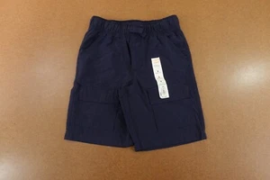 Jumping Beans Boys Size 6 Navy Blue Pull On Cargo Shorts NWT - Picture 1 of 4