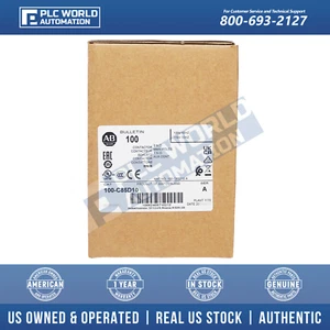 Allen Bradley 100-C85D10 /A StandardContactor IEC, 110/120 VAC, 3-Pole, 85A, New - Picture 1 of 5
