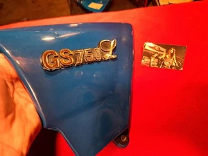 1979 Suzuki GS 750L Left Side Cover No Damage 47211-45200 OEM - Picture 1 of 12