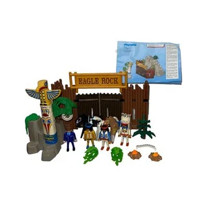 Vintage Playmobil 3028 1997 Geobra Eagle Rock Fort Bravo Vorgeben zu spielen selten HTF - Bild 1 von 12