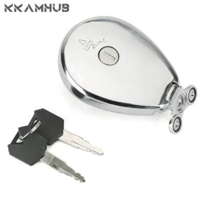 Fuel Gas Tank Cap Motorcycle For Kawasaki Eliminator 125 250 Zephyr 1100 Vulcan Foto 1 de 4