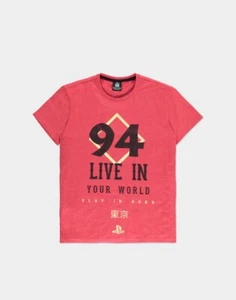 Camiseta Playstation NUEVA 94 Live In Your World Nueva Oficial XL X Grande PS1 PS2 - Imagen 1 de 2