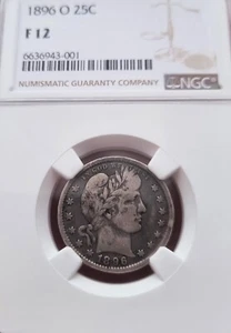 Quarter 1896 O usa - Picture 1 of 2