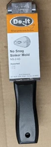 Do-It D3343 No Snag Sinker Mold 3 & 4 Oz (2 Cavities) - Picture 1 of 6