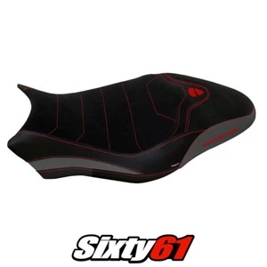 Ducati Monster 821 1200 Seat Cover Tappezzeria 2017-2020 Comfort Grey Black - Picture 1 of 8