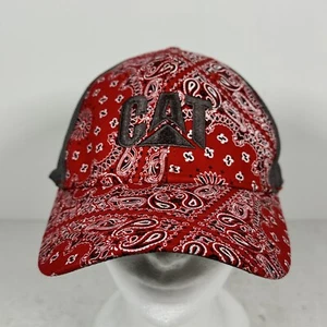 Cat Equipment Hat Red Bandana Ladies One Size New With Tags Fast Shipping - Picture 1 of 5