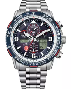 Citizen Promaster Skyhawk A-T Eco-Drive Stainless Steel Watch JY8071-51L - Picture 1 of 3