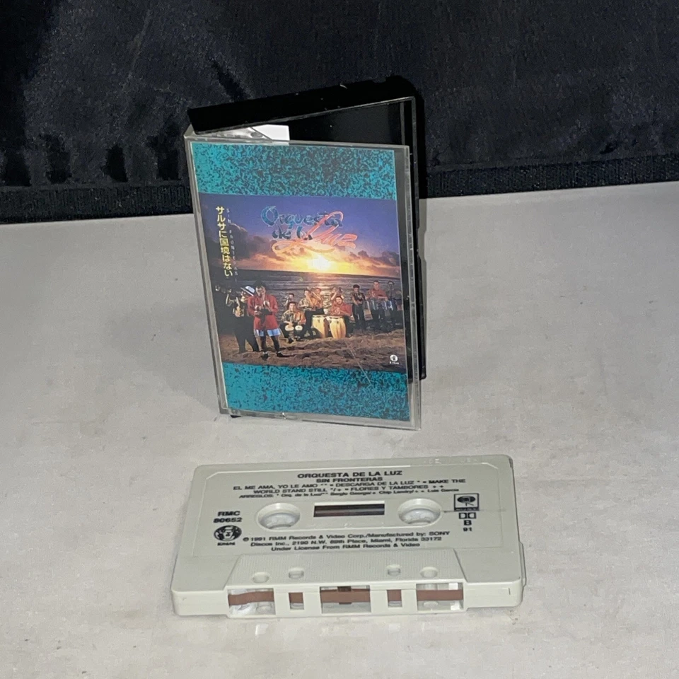 Orquesta de la Luz - Sin Fronteras - Cassette Tape RMCC80652 - Image 1 of 1