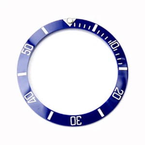 Bezel Insert for Rolex Submariner Watch Black Blue Noctilucent 116610 116800 - Picture 1 of 20