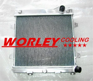 2row Aluminum Radiator for BMW 320IS W/S14 2.3L L4 ENGINE MT 1987 1988 1989 1990 - Picture 1 of 6