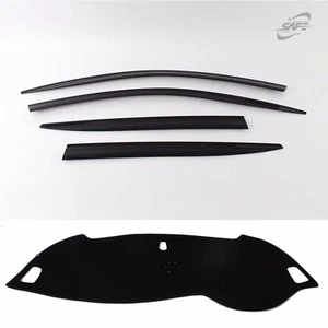 SAFE Smoke Tinted weather shields with Dash Mats for Sep/2015 - 2017 KIA Optima - Bild 1 von 10