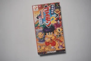 Super Famicom Mystical Ninja Ganbare Goemon 2 Kiteretsu Shogun boxed JP SFC game - Picture 1 of 5