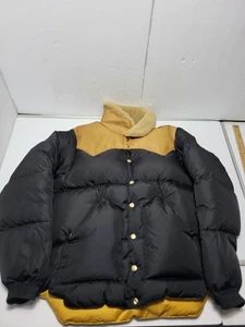Rocky Mountain Featherbed Christy Jacket Size 40 Black Brown Minty Nice - Picture 1 of 7