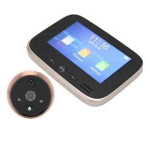 4.3in Door Digital Viewer Smart Night Vis-ion Peephole 1080p High Definition NEW - Afbeelding 1 van 12