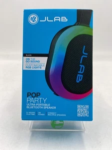 Nuevo Altavoz Inalámbrico Ultraportátil JLAB POP PARTY (Negro) SBPOPRBLK123 - Imagen 1 de 6