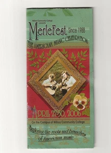 2006 MerleFest Brochure Wilkesboro NC North Carolina - Picture 1 of 2