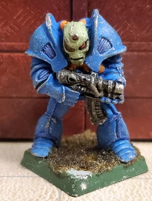 Warhammer 40k  Rogue Trader Three Eyes Chaos Renegade Marine Metal - Image 1 of 3