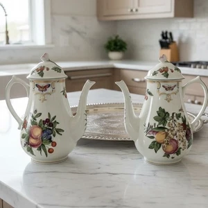 (2) WILLIAMSBURG “Duke Of Gloucester” Coffee Pot Cir1992 MOTTAHEDEH Discontinued - Picture 1 of 5