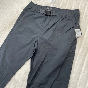 Oakley Roam Black Commuter Tech Pants Belted Regular Fit Mens Size L 32x30 Golf - Picture 1 of 13