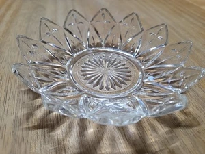 Federal cut Glass Trinket Dish. 5.5” Z3 - Picture 1 of 11