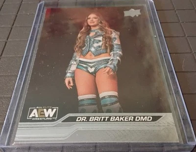 2024 Upper Deck AEW Silver Foil #26 Britt Baker - Image 1 of 2