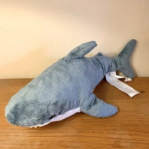 Ikea Blahaj Shark Plush Soft Toy 21 Inch Length - Picture 1 of 4