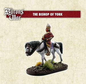 Footsore Barons' War Bishop of York BW57 28mm Wargame Miniatures - Picture 1 of 1