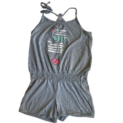 Mamelucos de verano antiguos azul marino para niñas pequeñas, talla 5/XS Foto 1 de 4