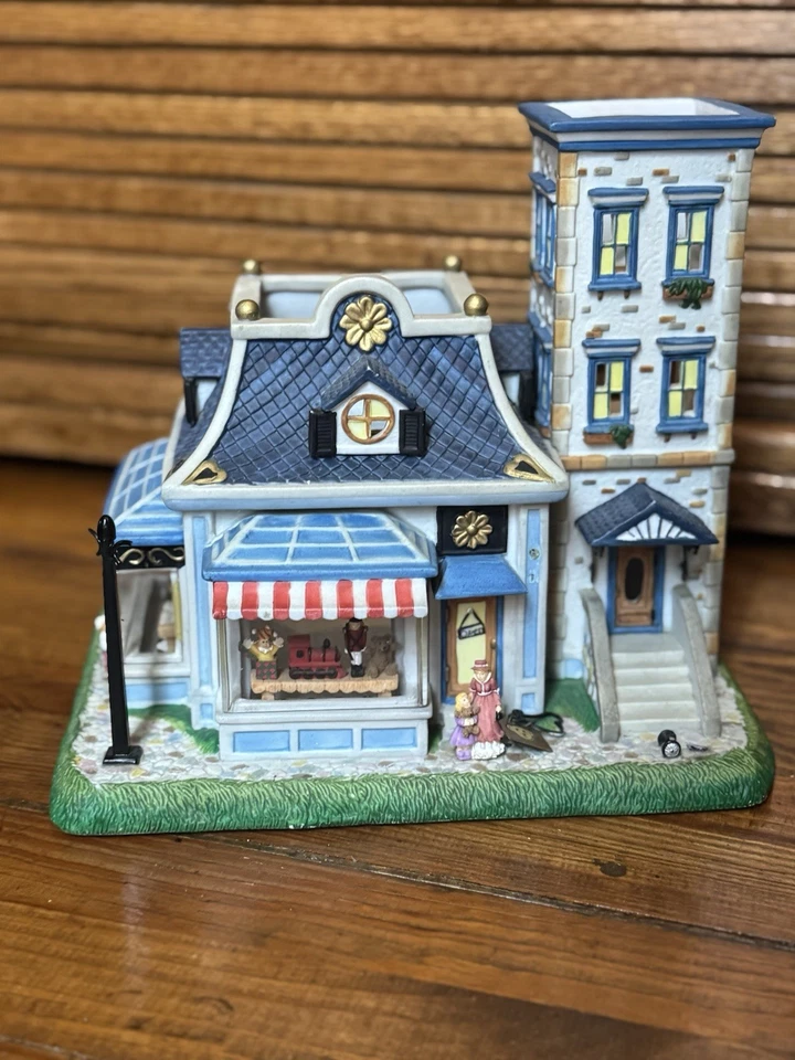 Candelabro PartyLite Old World Village Toy Shoppe Tealight #6 Navidad Foto 1 de 4