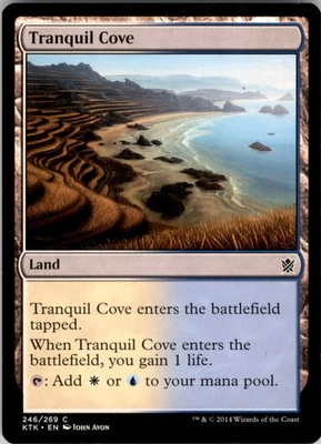 Khans of Tarkir #246 Tranquil Cove - Image 1 of 2