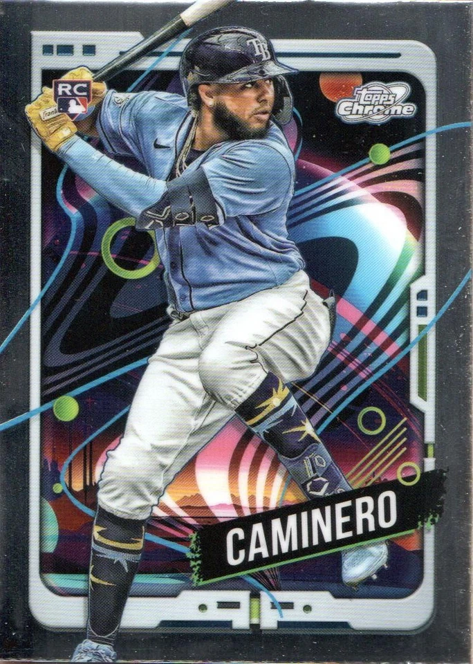 2024 Topps Cosmic Chrome Baseball Base Cards: Pick from List (#1-200) - Image 1 of 1