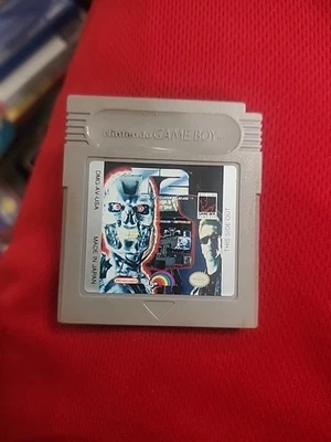 T2 The Arcade Game Nintendo Game Boy 1992 Terminator 2 Cleaned And Tested - Image 1 of 2